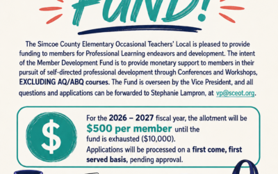 !!!NEW!!! MEMBER DEVELOPMENT FUND